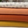 COUPON 175CM Verhees GOTS  - OKER - Triple Gauze/hydrofiel (GOTS)