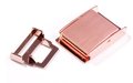 Ceintuur/tas en siergesp 25 mm Rose Gold