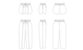 Les Lubies de Cadia - Phoenix shorts & pants