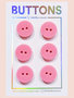 Tabitha Sewer - Pink Classic buttons 15mm