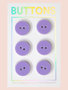 Tabitha Sewer - Lavender Classic buttons 15mm 