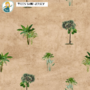 COUPON 55 CM Ansje Handmade - TREES SAND JERSEY