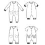 Ikatee - Lisboa jumpsuit Baby 6m/4j