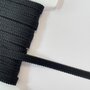 Schouderband elastiek ZWART 12mm  