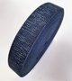 Tassenband NAVY BLUE - SILVER LUREX 30mm