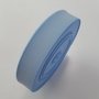 Sierelastiek - LIGHT BLUE-OFF WHITE STRIPE 25mm