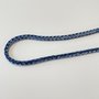Hoodie koord  - kobalt blauw ROND 