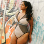 MADALYNNE FENIX DIY BODYSUIT KIT: BLACK NET + BEIGE