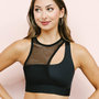 MADALYNNE ROXIE BASIC SPORTS BRALETTE DIY SEWING KIT: BLACK