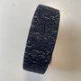 Tassenband Snow flake black, dark blue, metal gun lurex 40mm 