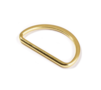 D-ring goud 40mm