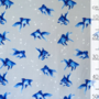 COUPON 120 CM Mereen - Fishy blue  JERSEY