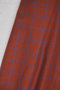 COUPON 70 CM mindtheMAKER - ORGANIC GRID COTTON Sienna/Intens Blue