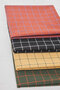 mindtheMAKER - ORGANIC GRID COTTON Dry Mustard/ Bottle Green