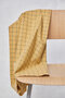 mindtheMAKER - ORGANIC GRID COTTON Dry Mustard/ Bottle Green