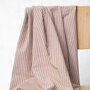 mindtheMAKER - ORGANIC STRIPE COTTON Dune/ Sienna