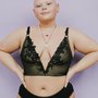 Madalynne X Simplicity 9478 BRA SEWING KIT: Black lace applique