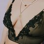 Madalynne X Simplicity 9478 BRA SEWING KIT: Black lace applique