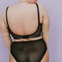 Madalynne X Simplicity 9478 BRA SEWING KIT: Black lace applique