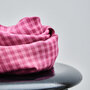 meetMilk TWO TONE CHECK TWILL met TENCEL™ Lyocell-vezels - PUNCH