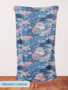 Paintbrush Studio Fabric - Sky Gazing Abstract Clouds Blue CANVAS
