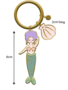 Lise Tailor - Mermaid Key ring