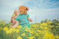 COUPON 150cm Baba Kidswear - BIO Jacquard Green Stripes