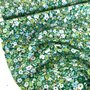 Kokka Japan - Flowny - Green tones flower COTTON LAWN