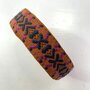 Tassenband Fantasy brown, dark blue, violet 40mm