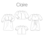 Iris May Claire jurk/blouse