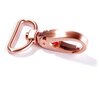 Musketonhaak rose gold 25 mm