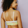 MADALYNNE MARIS BRALETTE DIY SEWING KIT: Yellow Watercolor Lace 