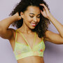 MADALYNNE MARIS BRALETTE DIY SEWING KIT: Yellow Watercolor Lace 