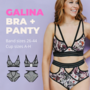 MADALYNNE GALINA MONOWIRE BRA+PANTY PAPER PATTERN