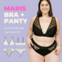 Madalynne Maris Bralette+Panty PDF PATTERN