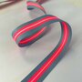 Sierband Neon Grijs stripe -  15mm