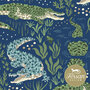 Fossan -  Crocodile Blue Jersey