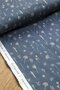 COUPON 170 CM Lise Tailor - Secret Garden Blue FRENCH TERRY 