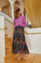 Atelier Jupe - Large Abstract Flower VISCOSE