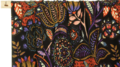 Atelier Jupe - Large Abstract Flower VISCOSE
