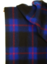 Atelier Jupe - Black and Royal Blue Checked WOL BLEND 