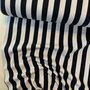 DEADSTOCK Liljovilja X Elvelyckan - Black White Stripe JERSEY