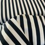 DEADSTOCK Liljovilja X Elvelyckan - Black White Stripe JERSEY