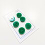 Tabitha Sewer - Green Classic buttons 15mm 