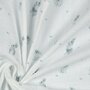 COUPON 120 CM Verhees GOTS  - BUNNIES - Double Gauze/hydrofiel (GOTS)