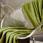  Atelier Brunette - Tile Matcha Leaf VISCOSE KATOEN LINNEN