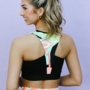 MADALYNNE X SIMPLICITY S9620 DIY SPORTS BRALETTE KIT: BLACK + PUCCI