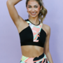 MADALYNNE X SIMPLICITY S9620 DIY SPORTS BRALETTE KIT: BLACK + PUCCI