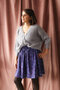 Lise Tailor - Murmures Bleu Viscose - OEKO-TEX® STeP &FSC