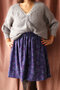 Lise Tailor - Murmures Bleu Viscose - OEKO-TEX® STeP &FSC